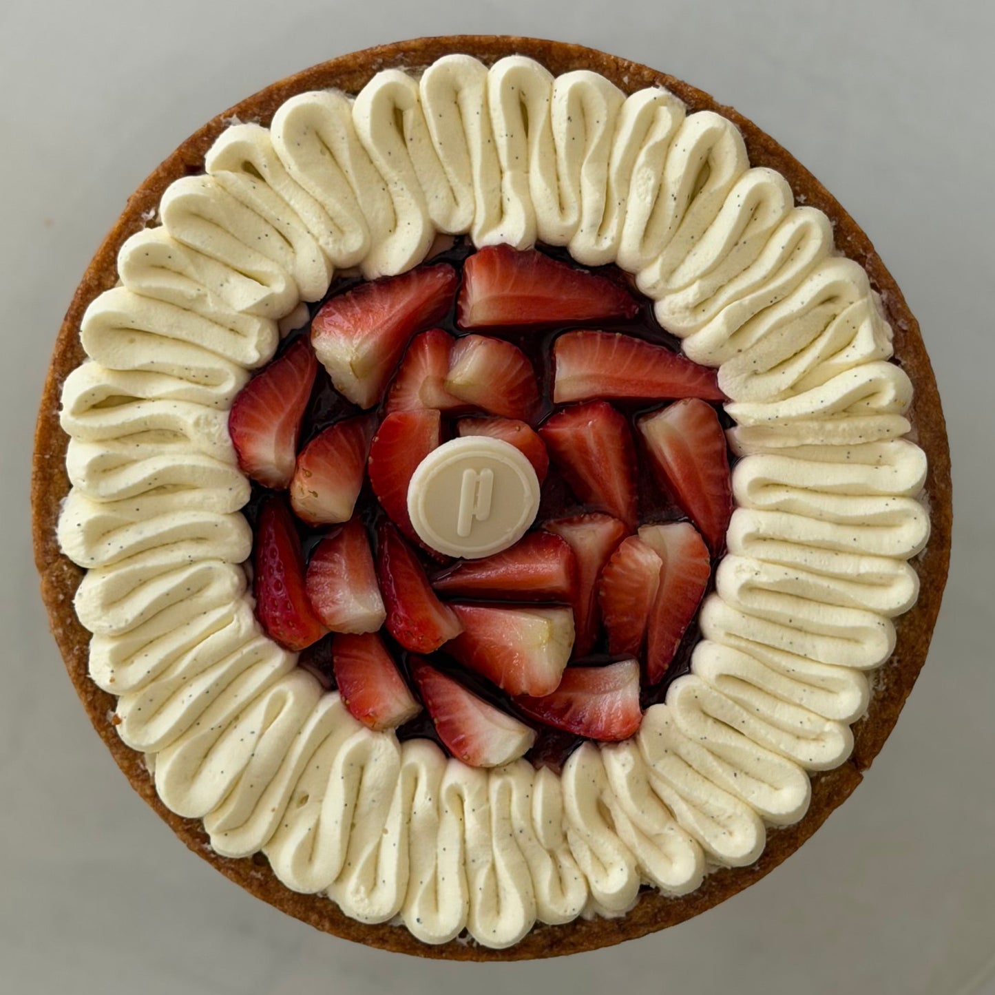 Strawberry Velvet Tart