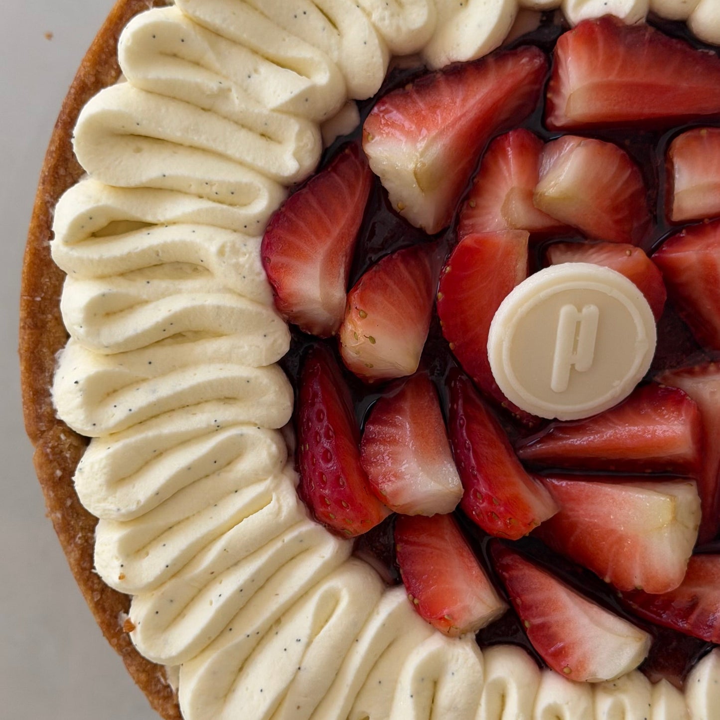 Strawberry Velvet Tart