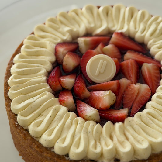 Strawberry Velvet Tart