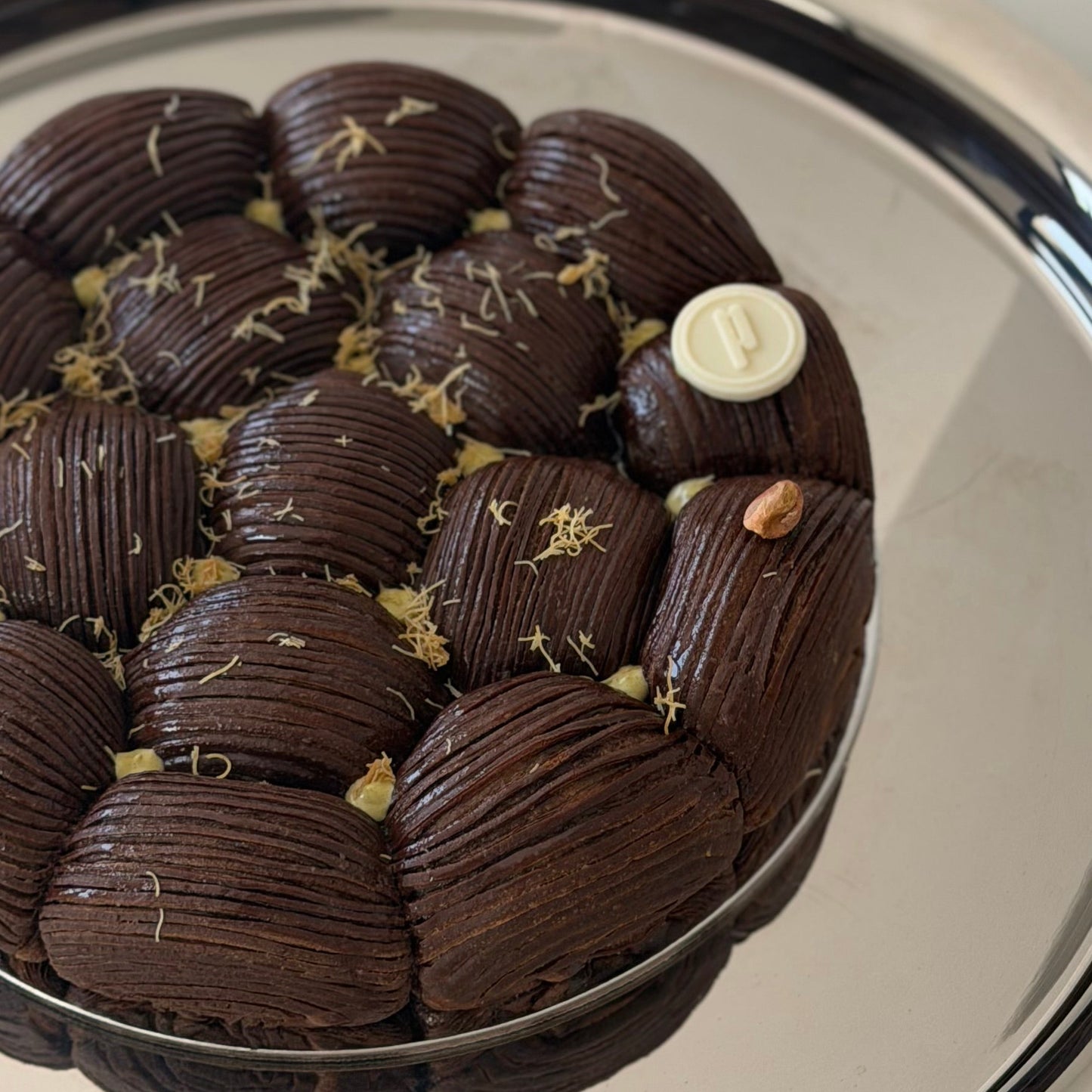 Dubai Chocolate Croissant Crown