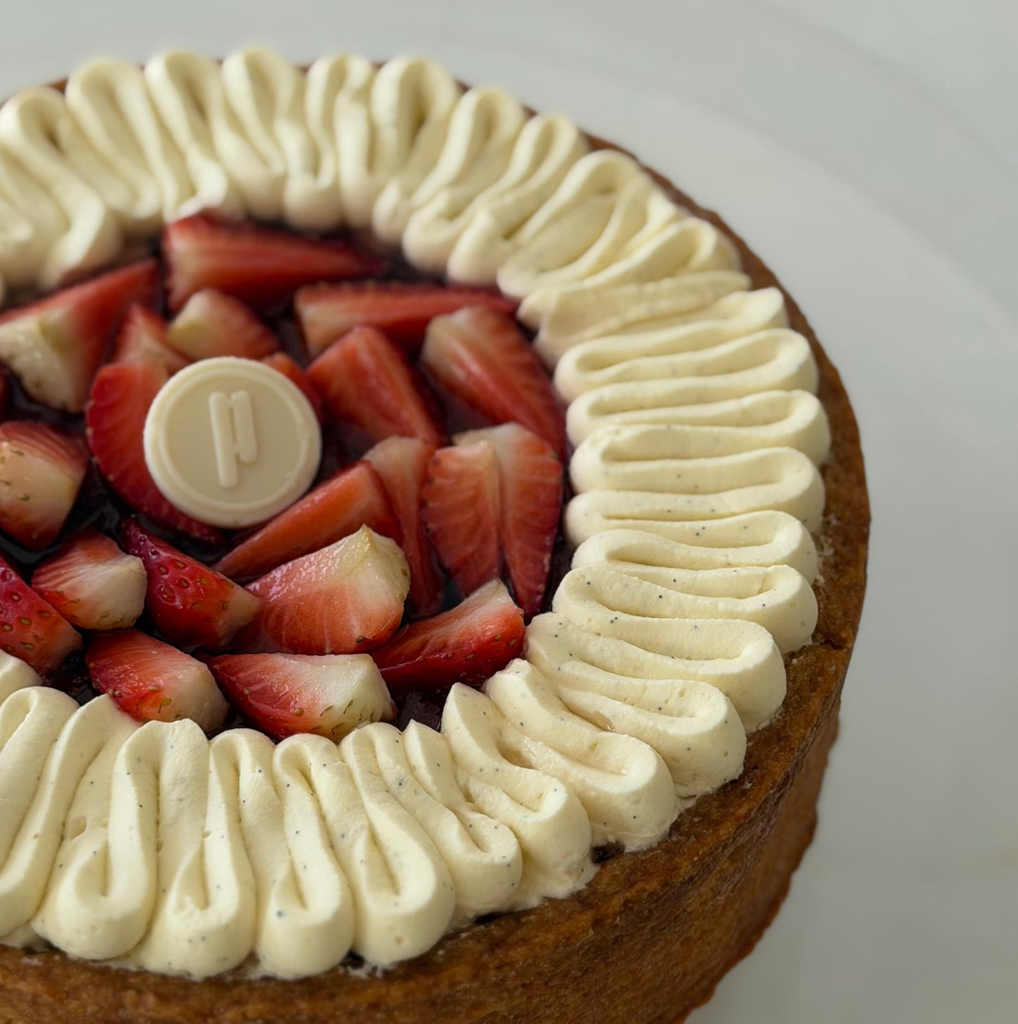 Strawberry Velvet Tart